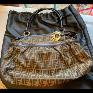 Fendi zucca handbag
